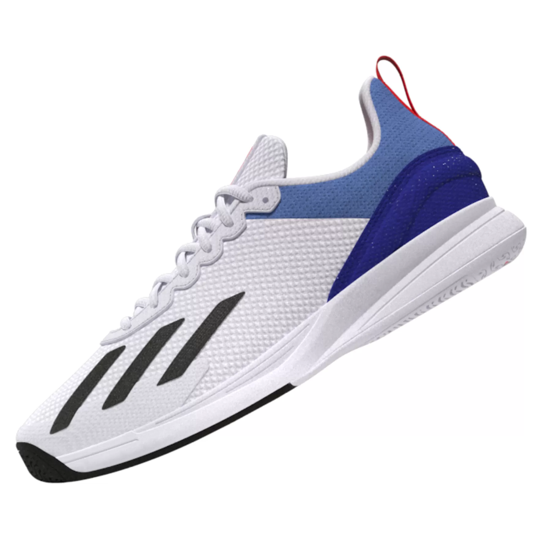 Adidas Performance Court Flash Speed Men Tennis Shoes - Ftw White/Core Black/Core Black