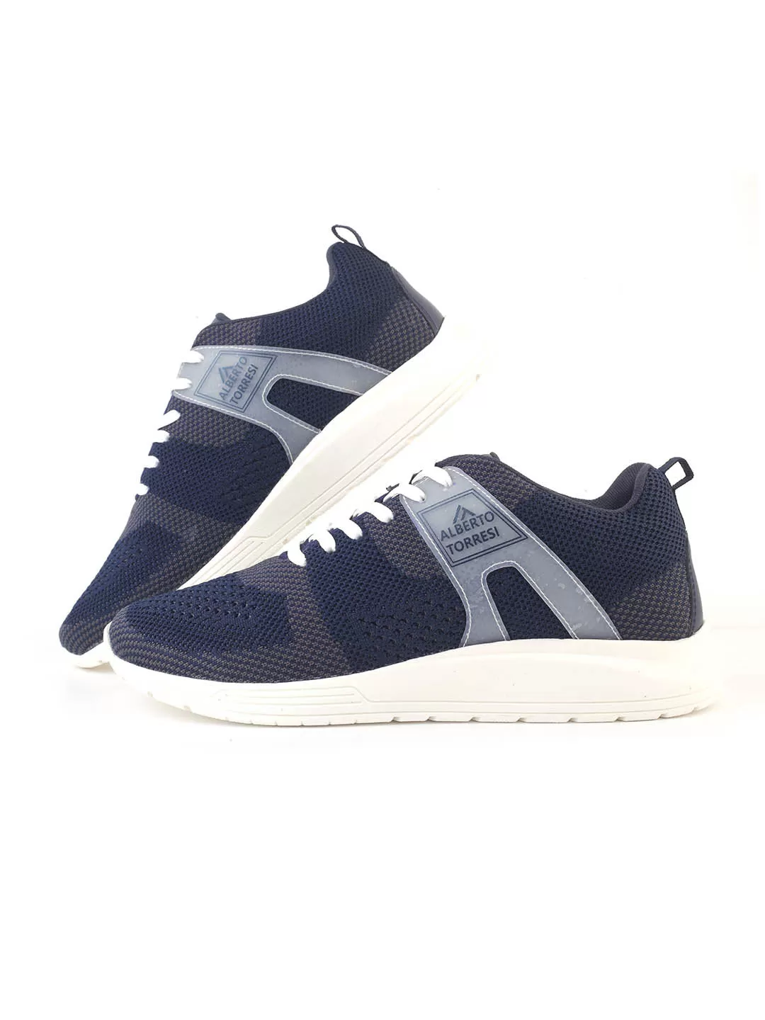 Alberto Torresi Navy Laceup Sports Shoes