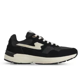 AMIEL S-STRIKE SUEDE MIX - BLACK