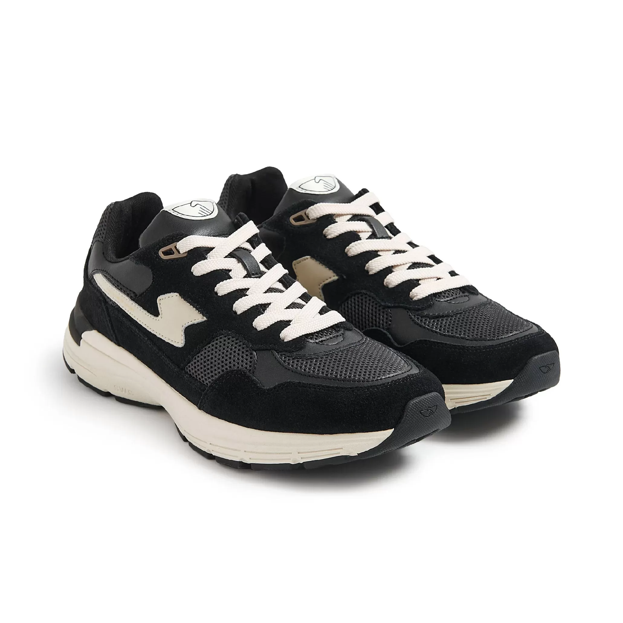 AMIEL S-STRIKE SUEDE MIX - BLACK