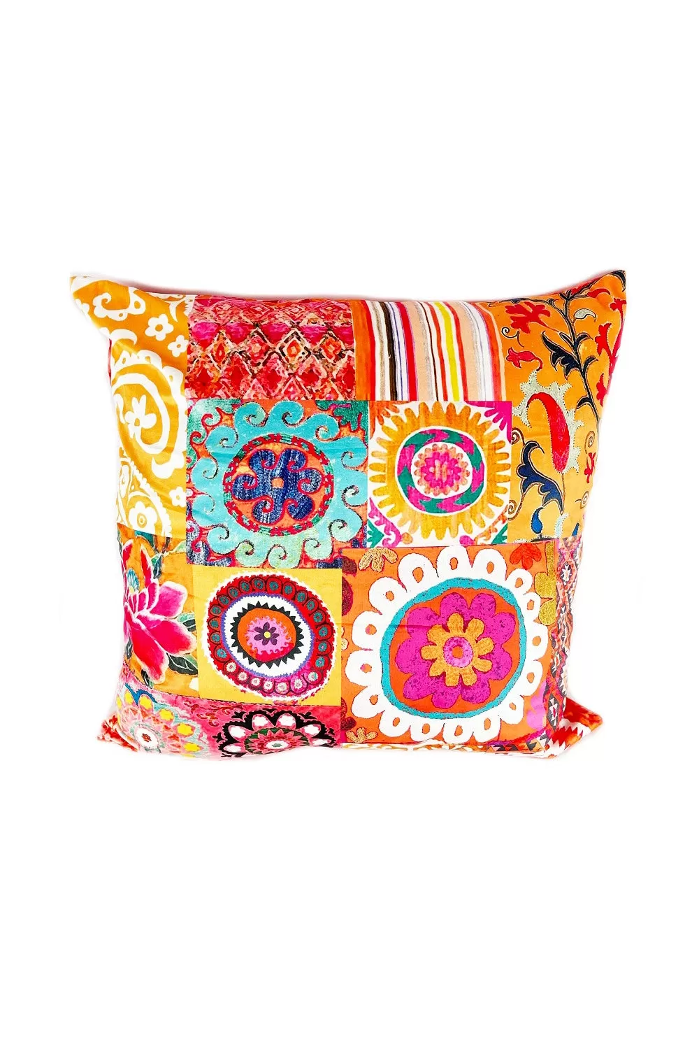 ANNA CHANDLER WATER RESISTANT CANVAS CUSHION SAMARKAND