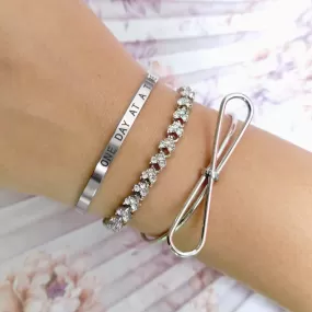 Arden Set of 3 Silver Bracelets