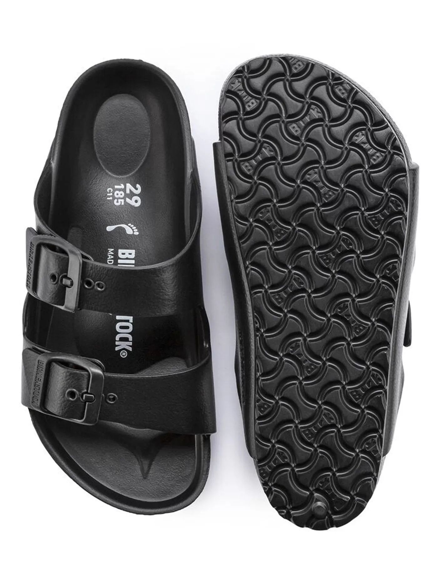 Arizona Eva N Black Sandals (Kids)