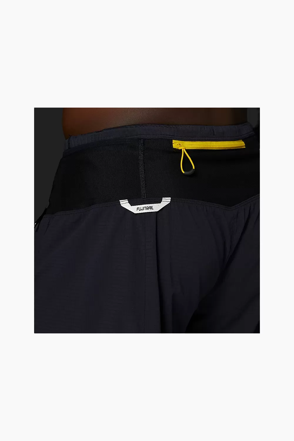 ASICS Men's Fujitrail Shorts in Black