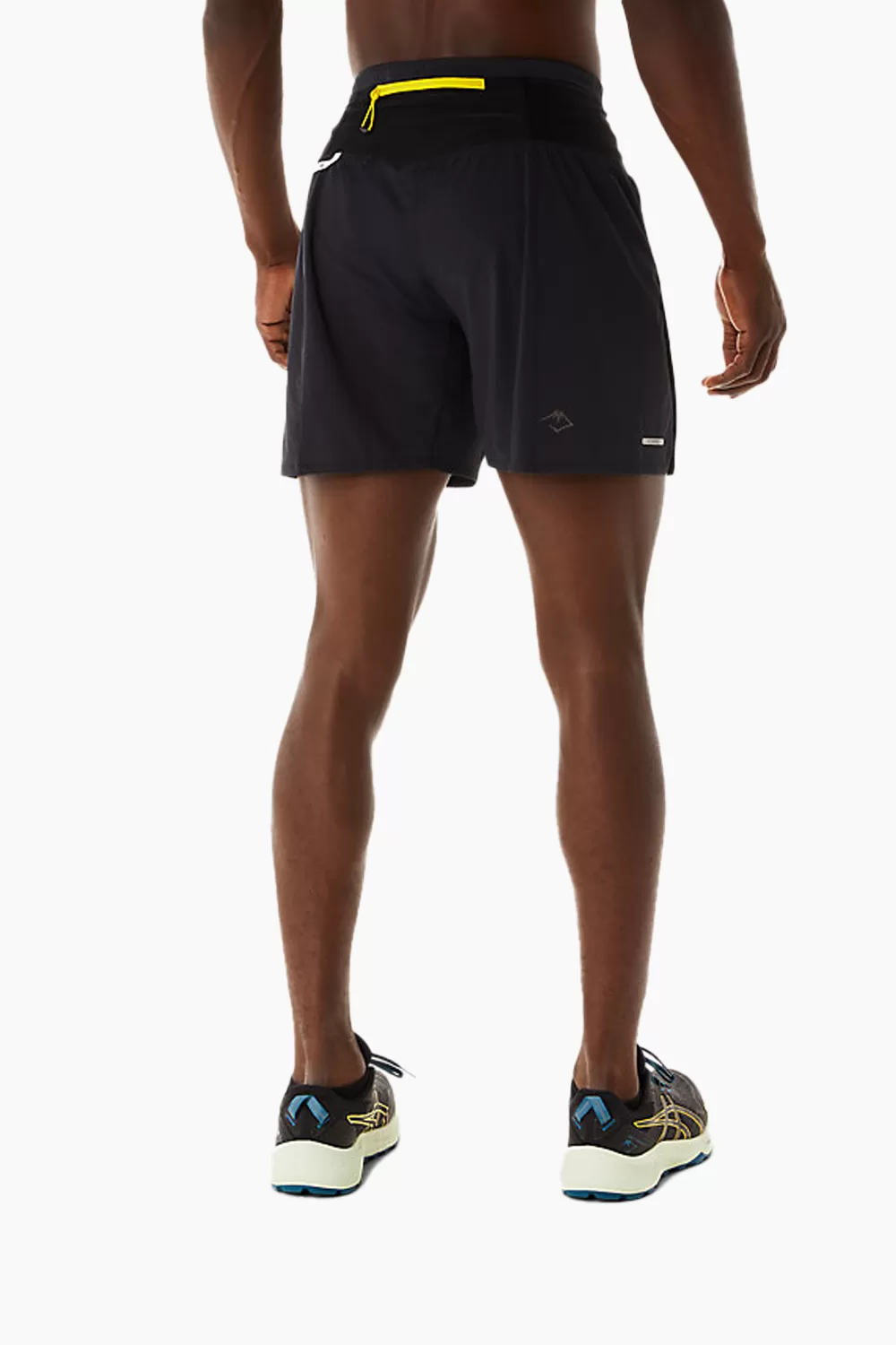 ASICS Men's Fujitrail Shorts in Black