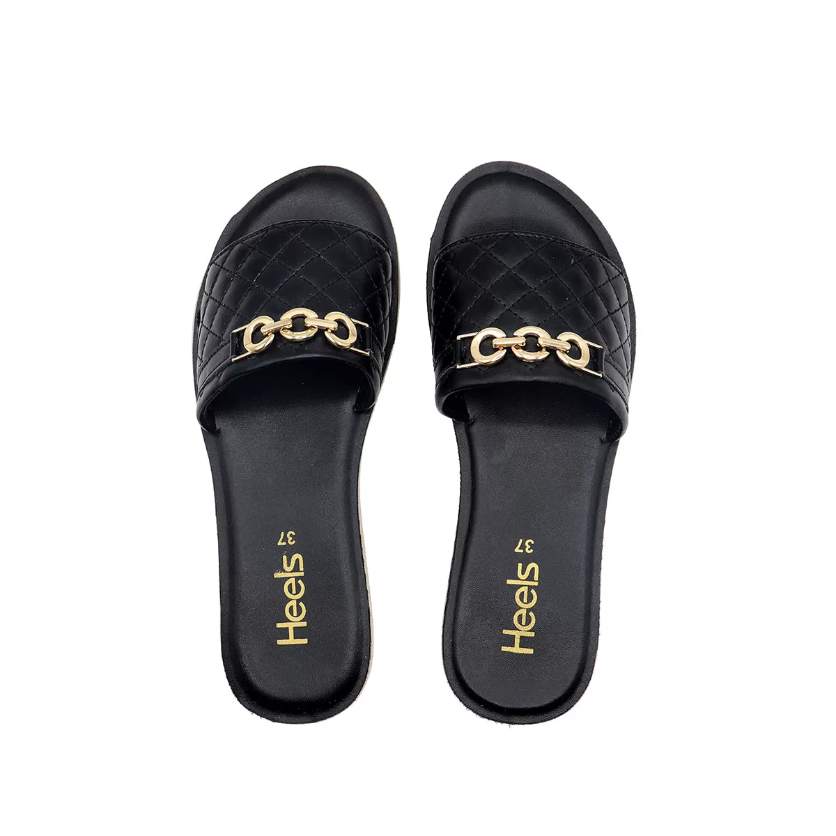 Black Casual Slipper 002069