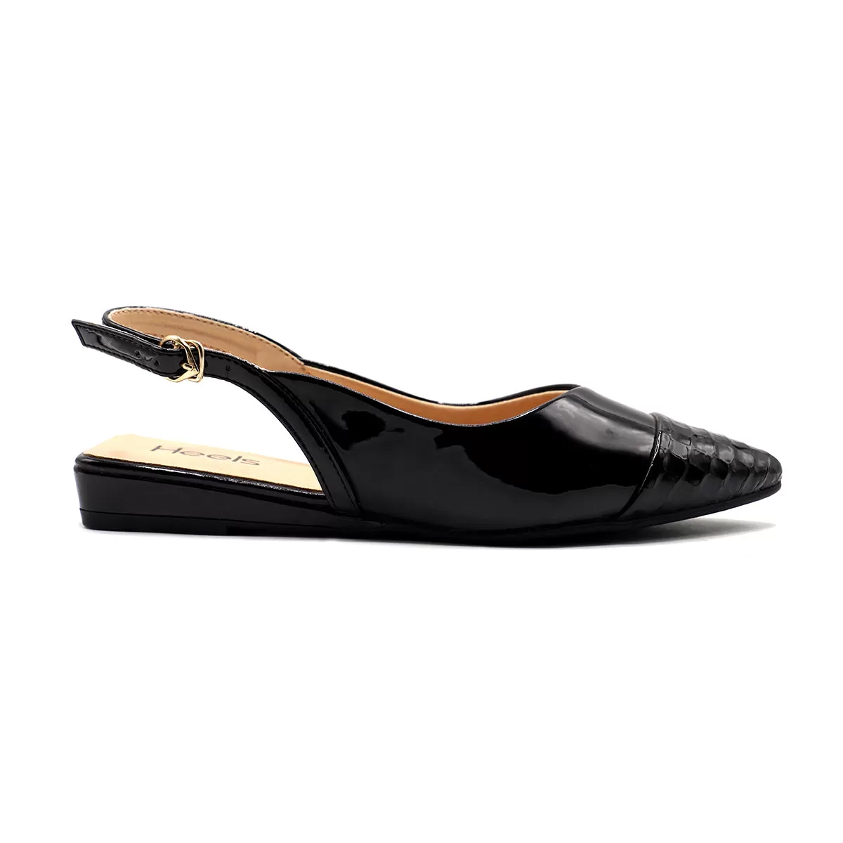 Black Formal Sling Back 012023