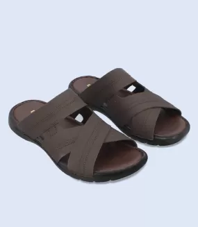 BM5490-ESPRESSO-Men Casual Slippers