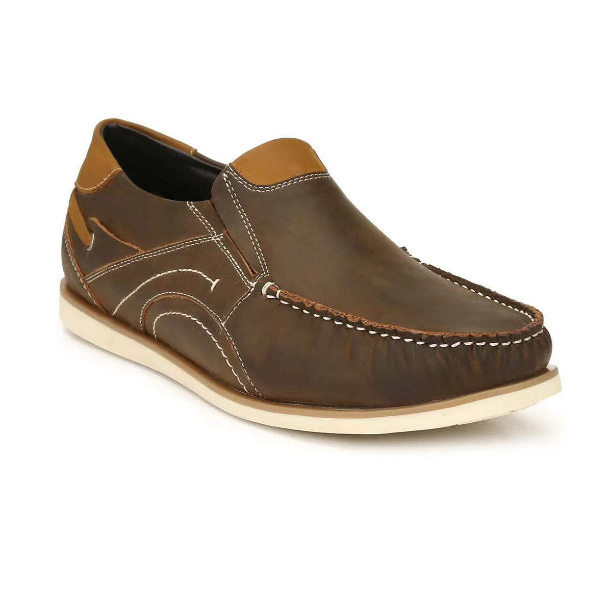 Brown Casual Driving Shoe