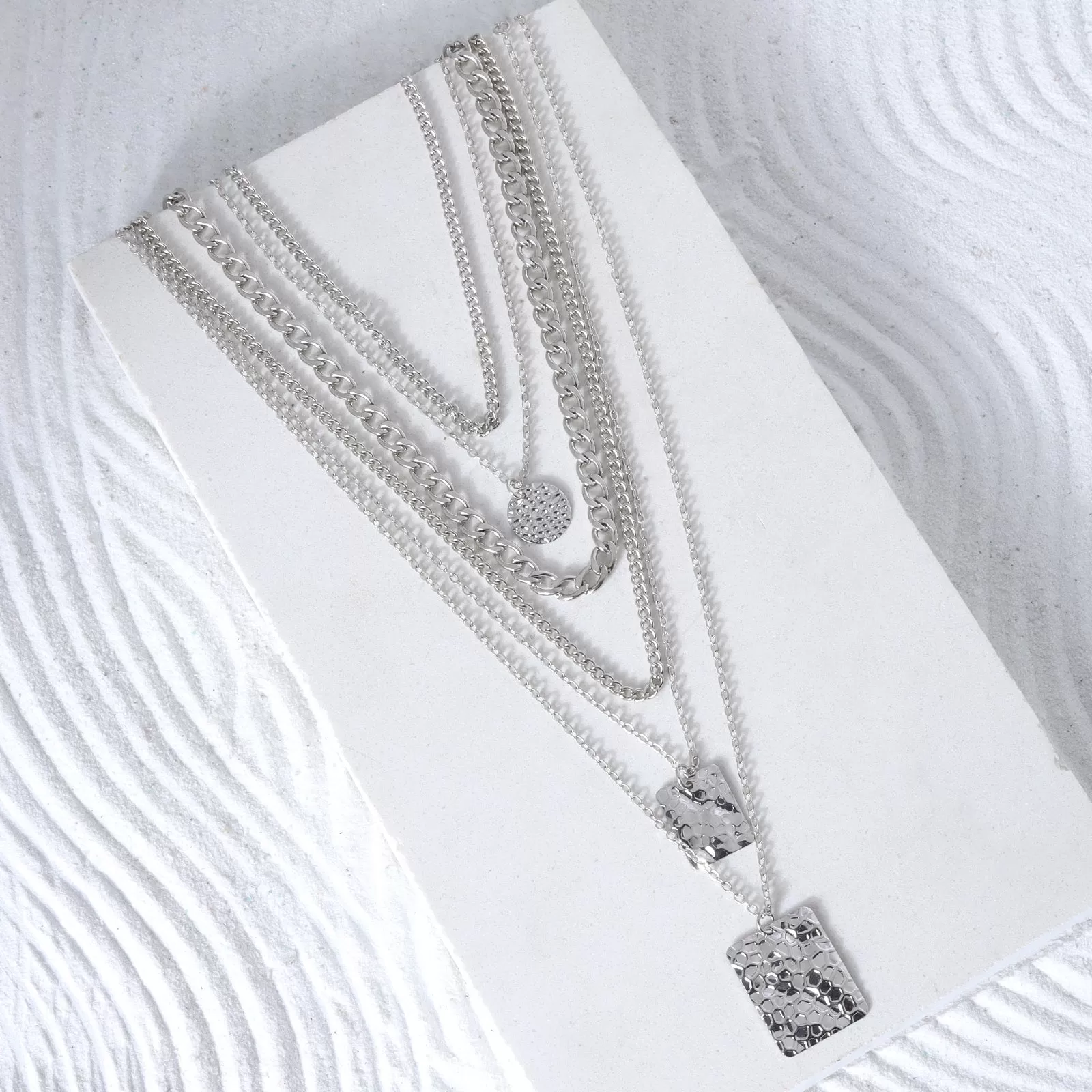 Calista Silver Necklace