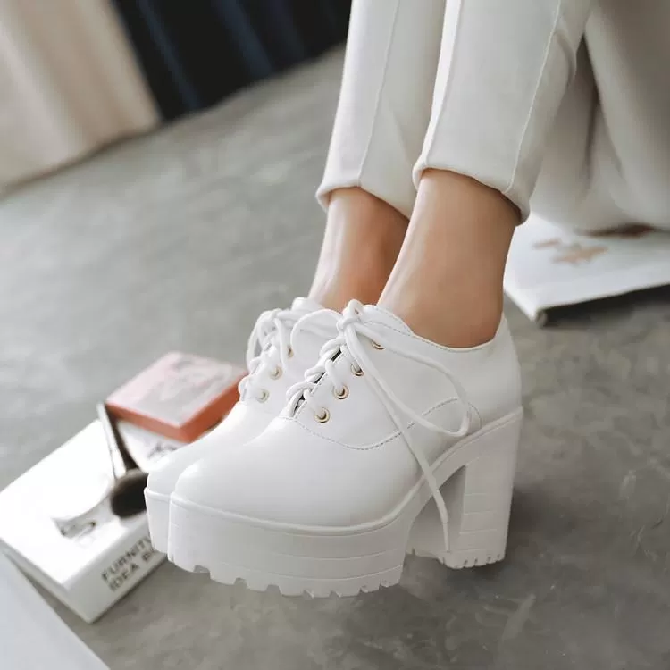 Casual Platform High-Heel Shoes SD00190