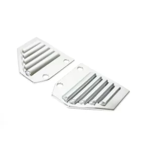 Chromed Side Vent Covers for Hummer H2 2002-2006