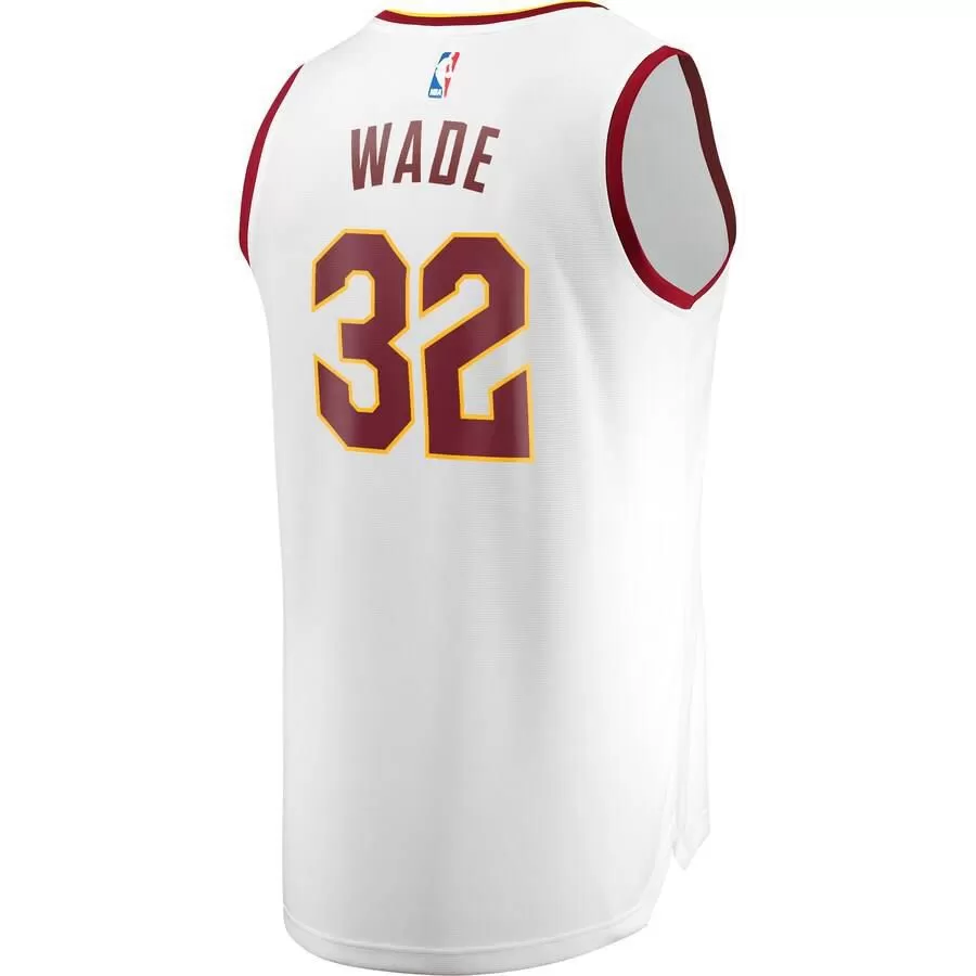 Cleveland Cavaliers Dean Wade Fanatics Branded Replica Fast Break Player Association Jersey Kids - White | Ireland V4777S2