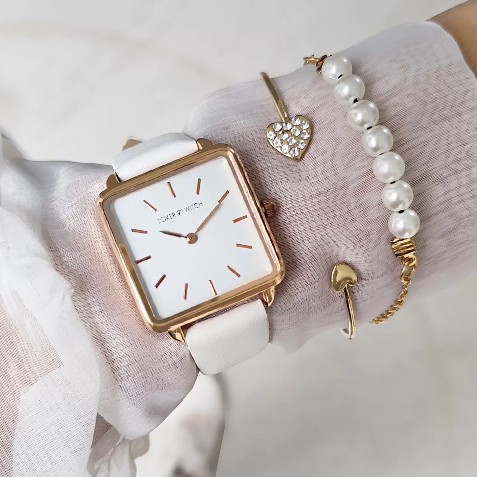 Dorothy Watch Bracelet Stack