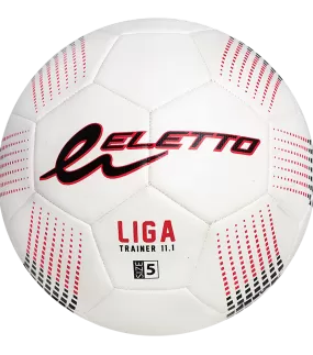 Eletto White/Red/Black Liga Trainer 11.1 Soccer Ball