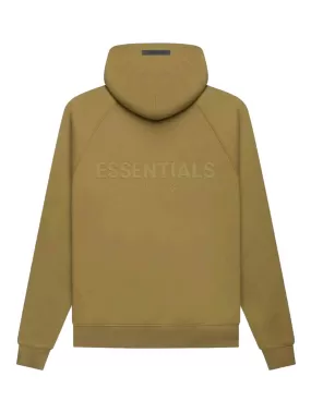 Fear Of God Essentials Back Logo Hoodie Amber [FW21]