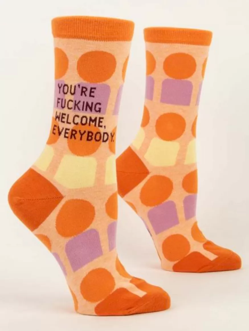 Funny Women's Crew Socks