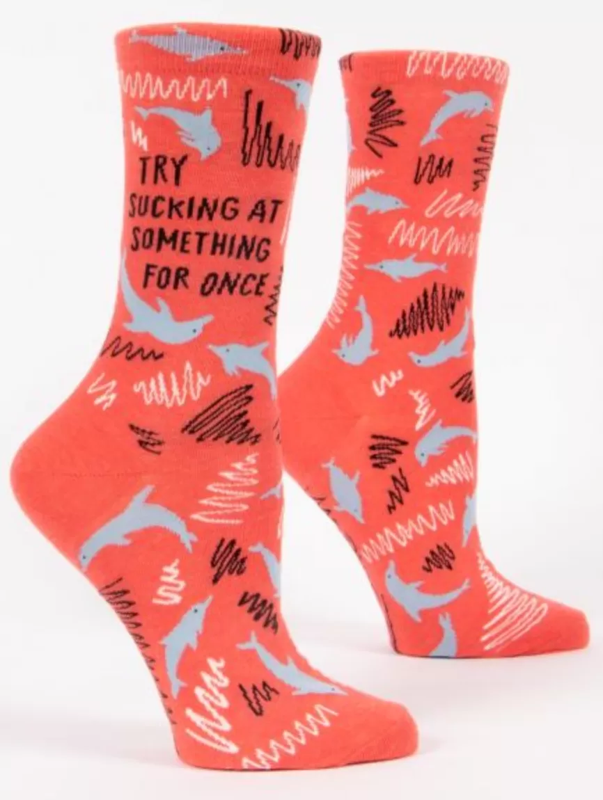 Funny Women's Crew Socks