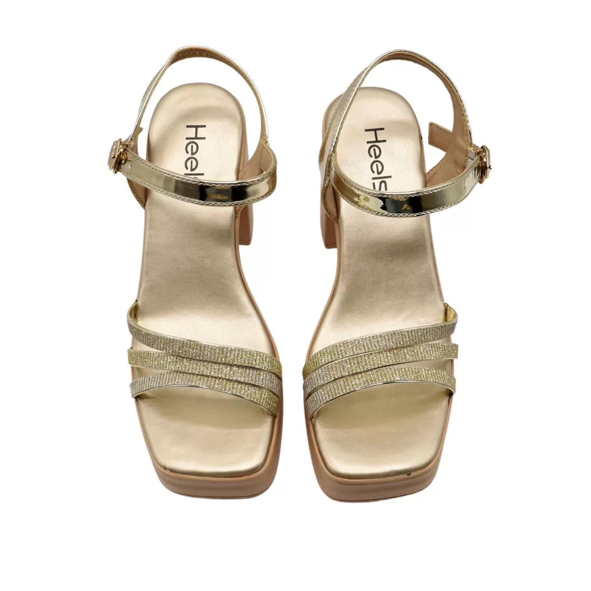 Golden Formal Sandal 055430