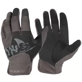 HELIKON-TEX ALL ROUND FIT TACTICAL GLOVES - BLACK/SHADOW GREY