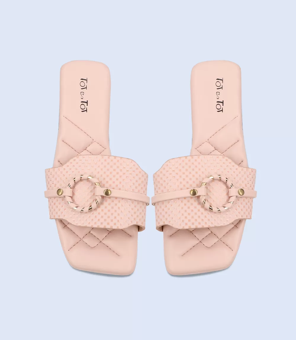 KG0031-PINK-Girls Casual Slipper