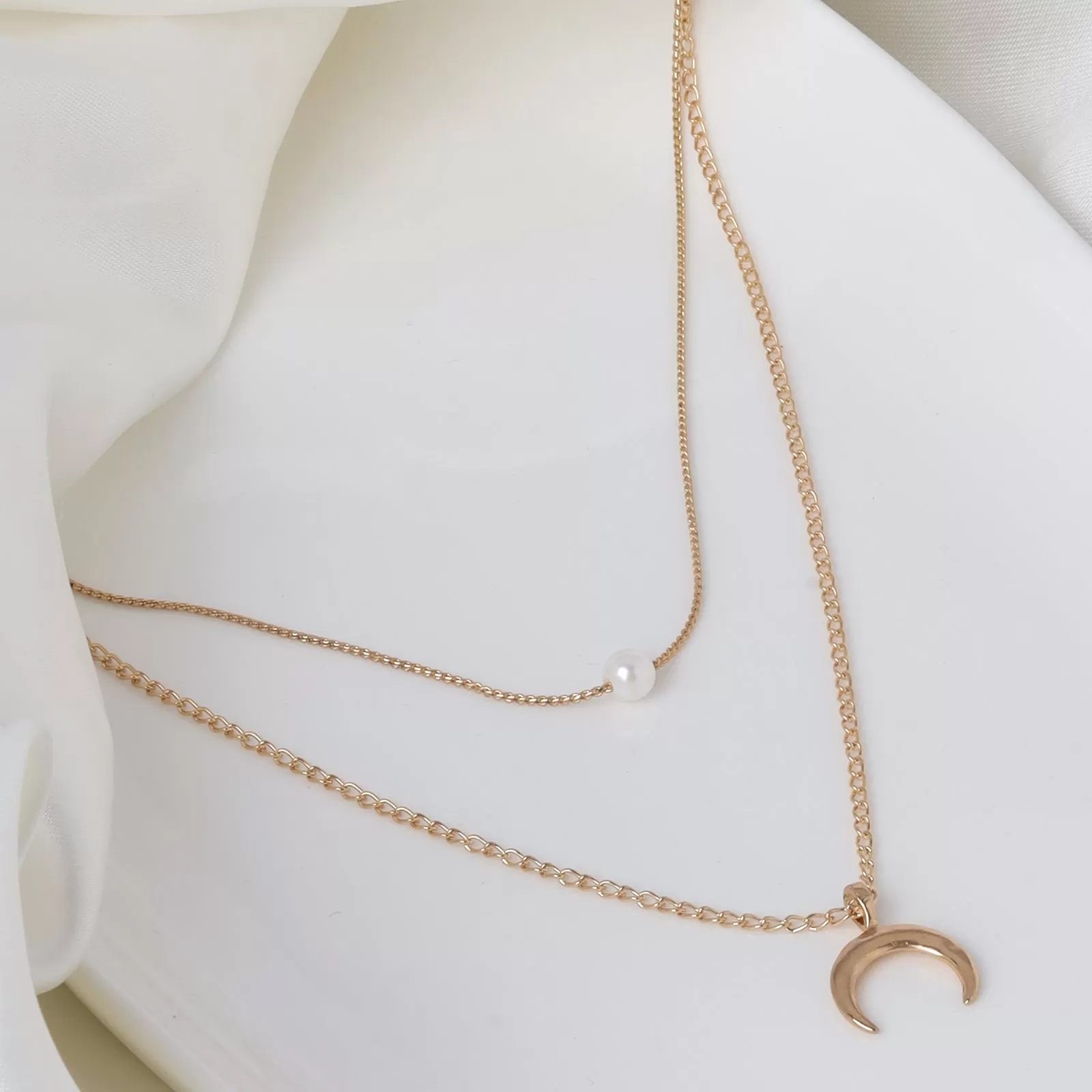 Lunaire Gold Layered Necklace