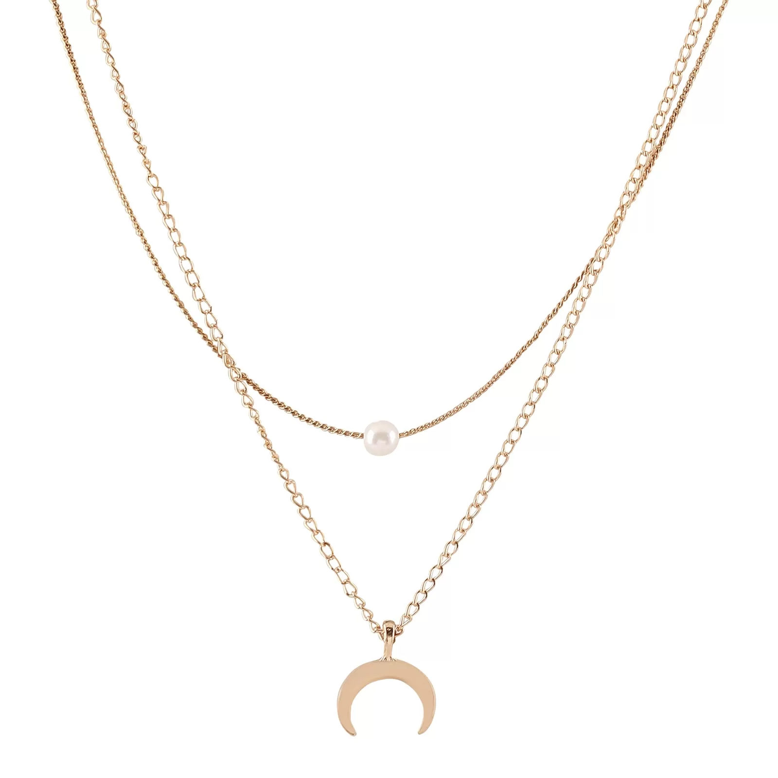 Lunaire Gold Layered Necklace