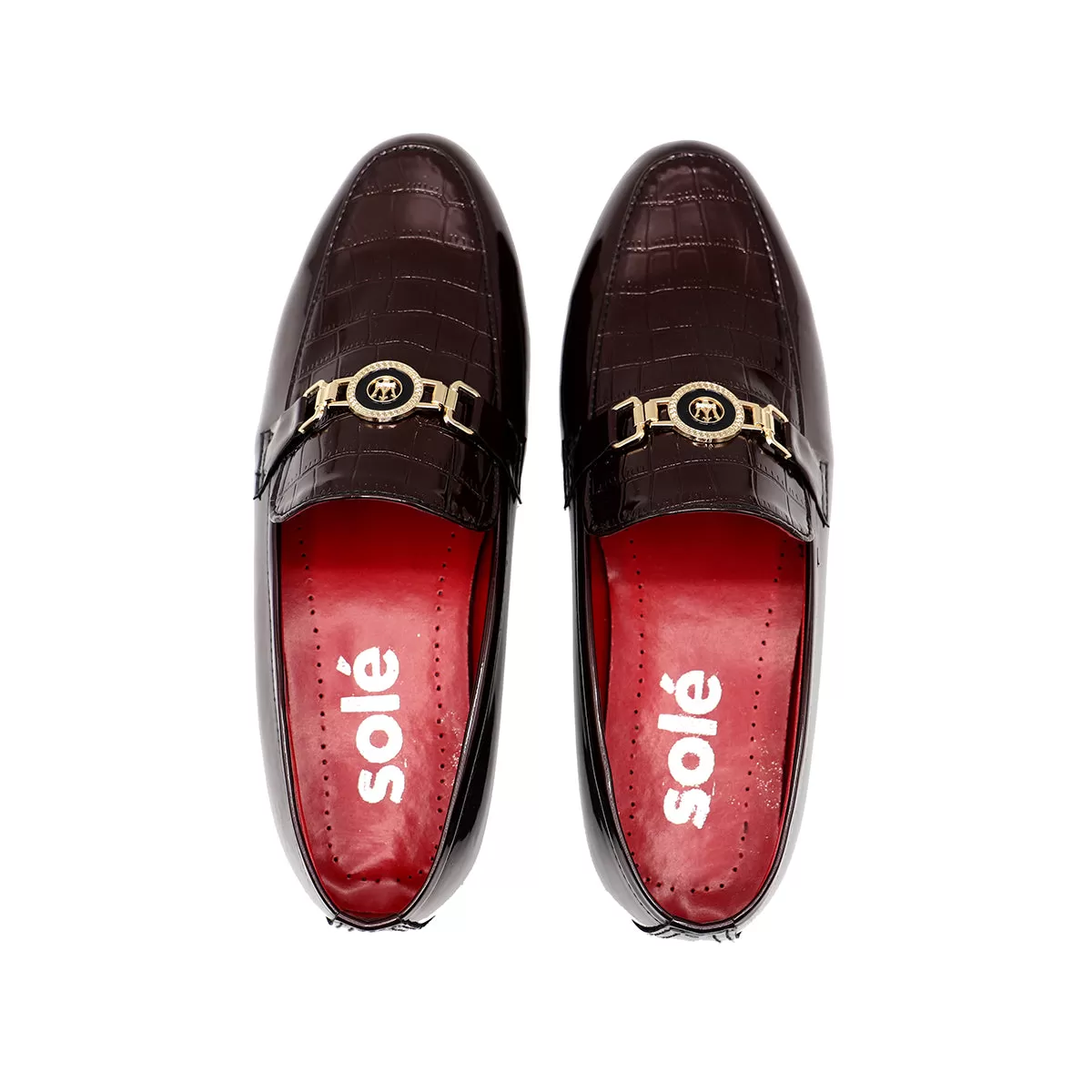 Maroon Formal Slip On 155175