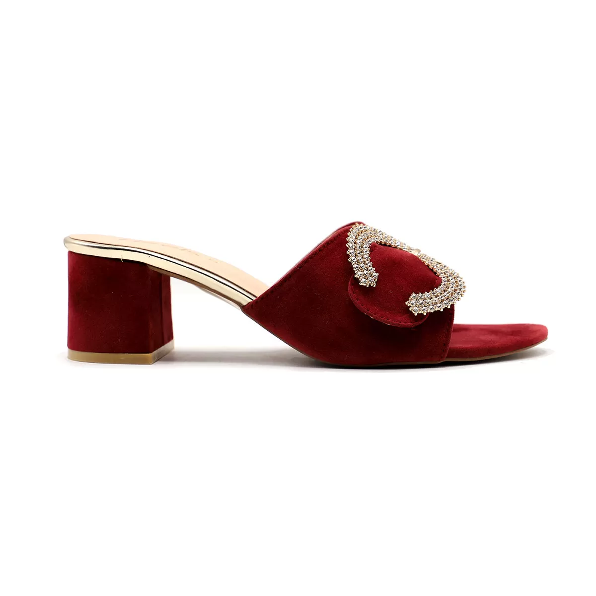 Maroon Formal Slipper 040712