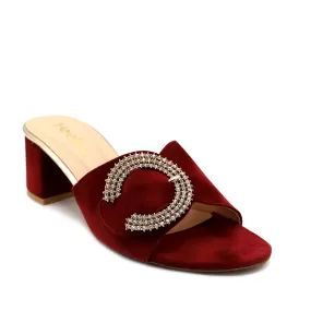 Maroon Formal Slipper 040712