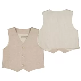 Mayoral Baby Dressy Linen Vest_ 1387-46