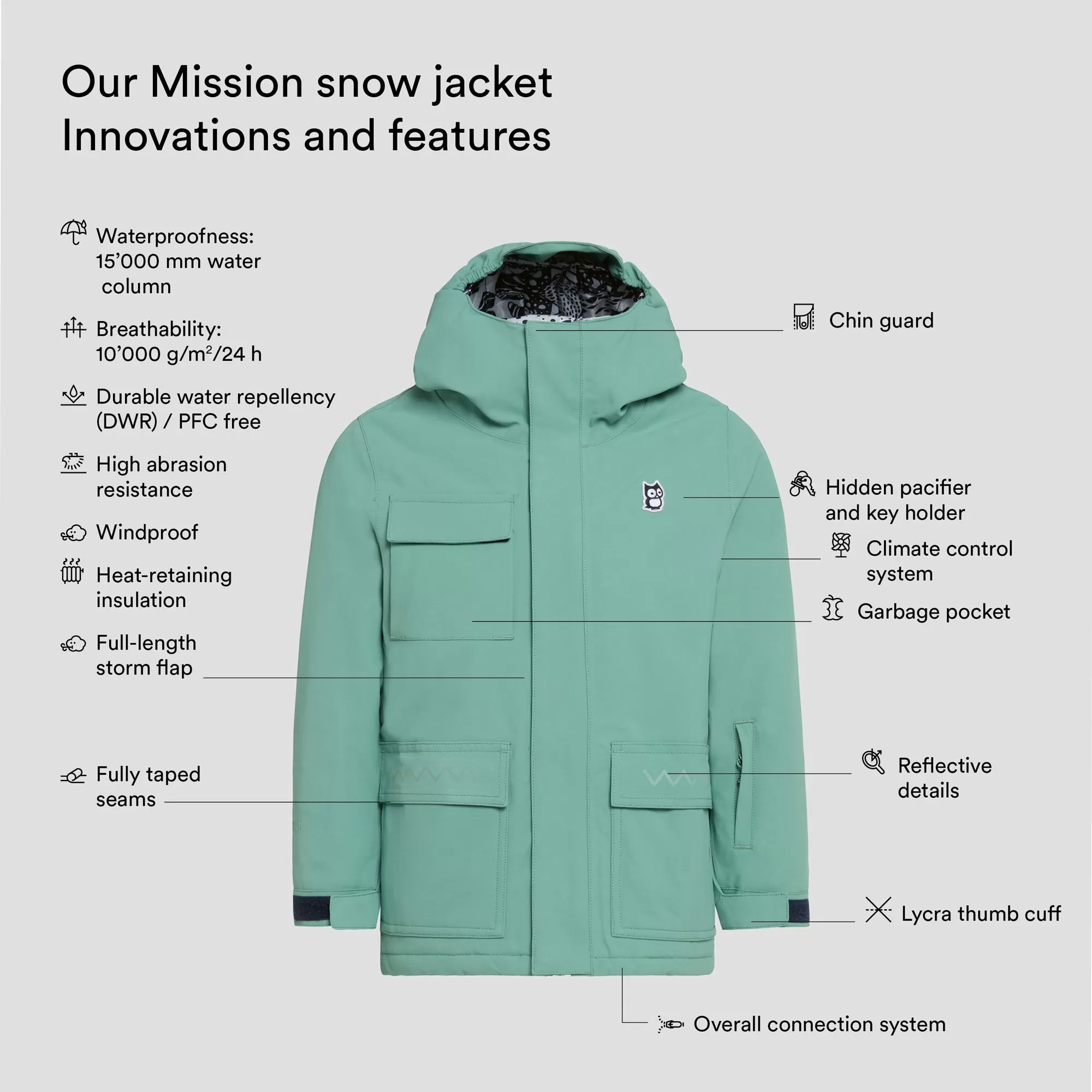 Mission snow jacket