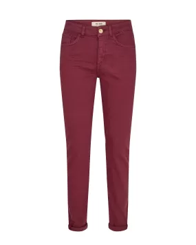 Mos Mosh Vice Oxblood Jeans