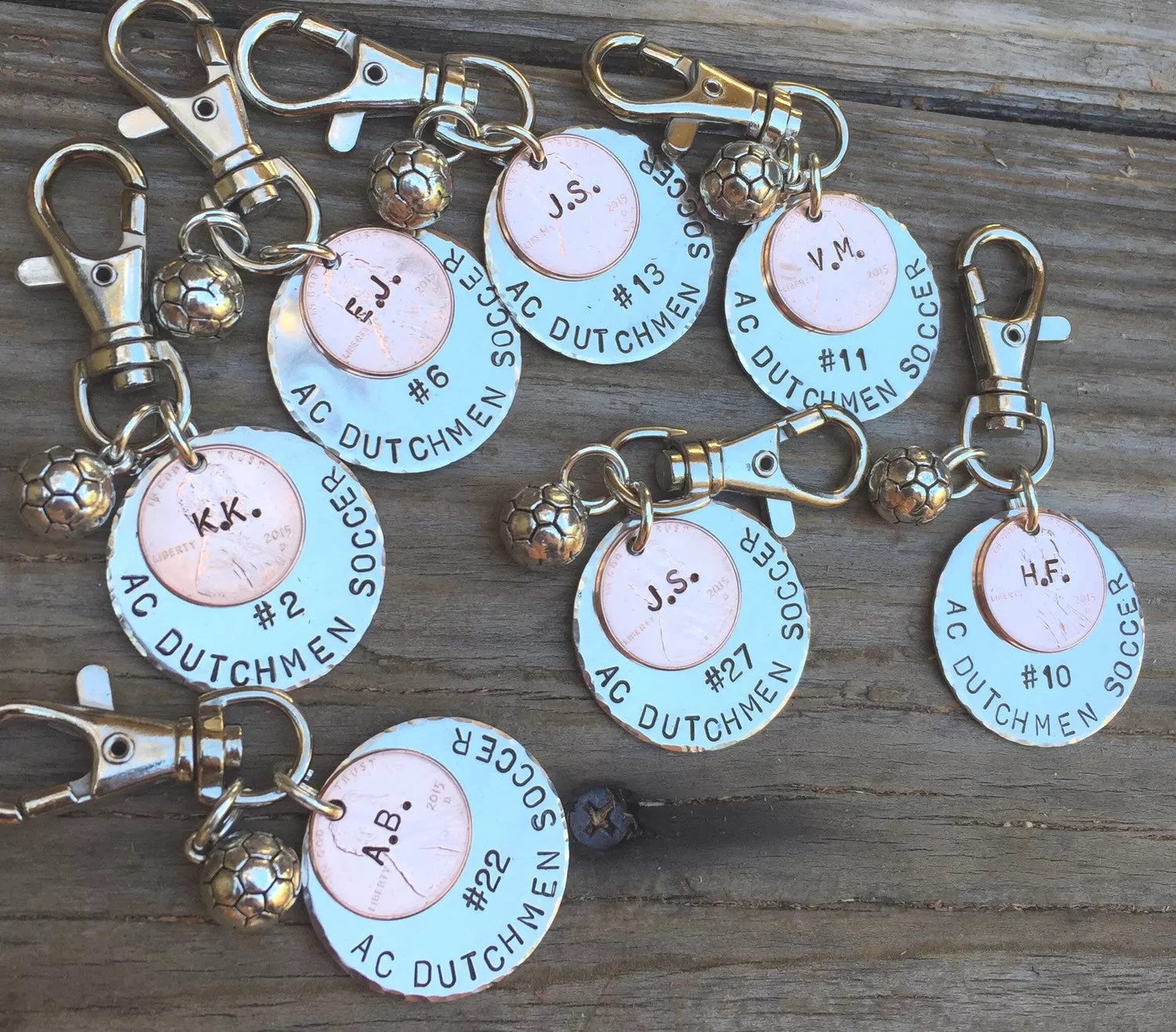 Mountain Bike Gift, Cycling Gift, Soccer Gift, Christmas Gift, High School Sports Keychain, Volleyball Keychain, Personalized Team Sports