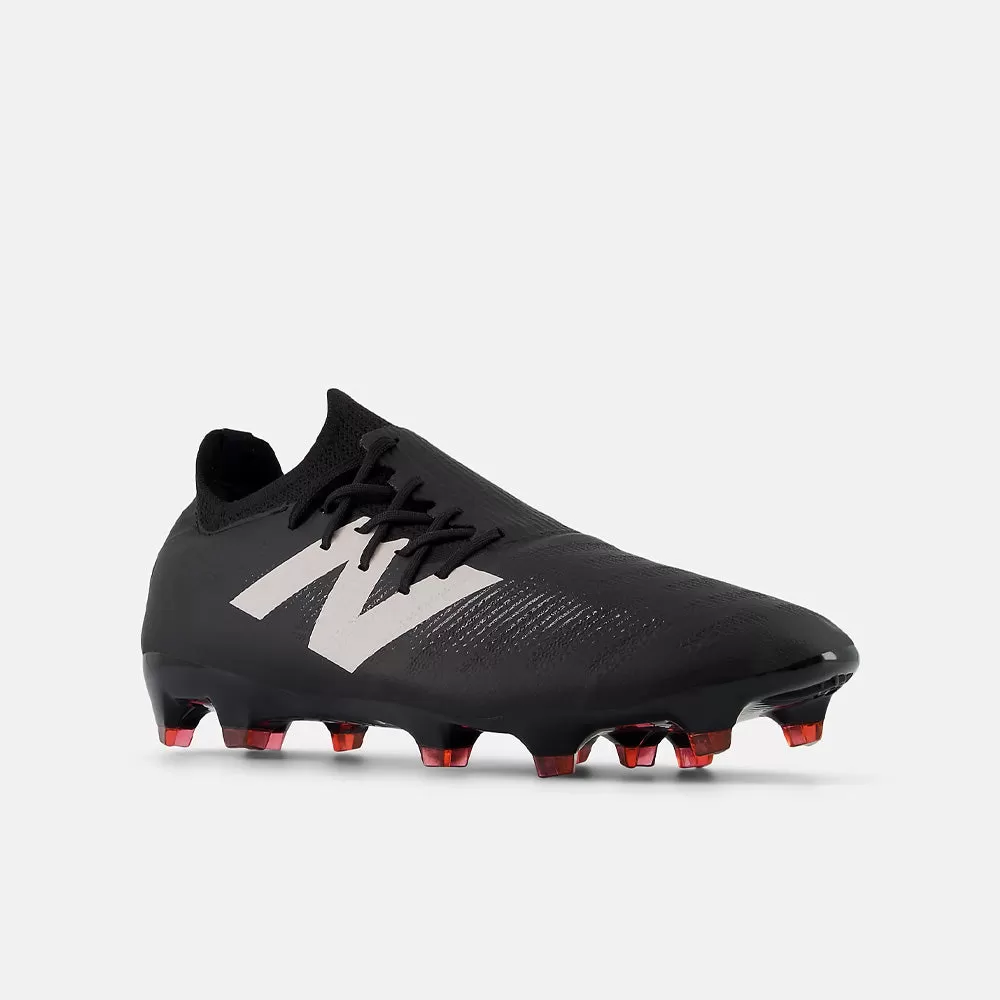 New Balance Furon Destroy V7  FG 2E Football Boots (Black/White/Red)