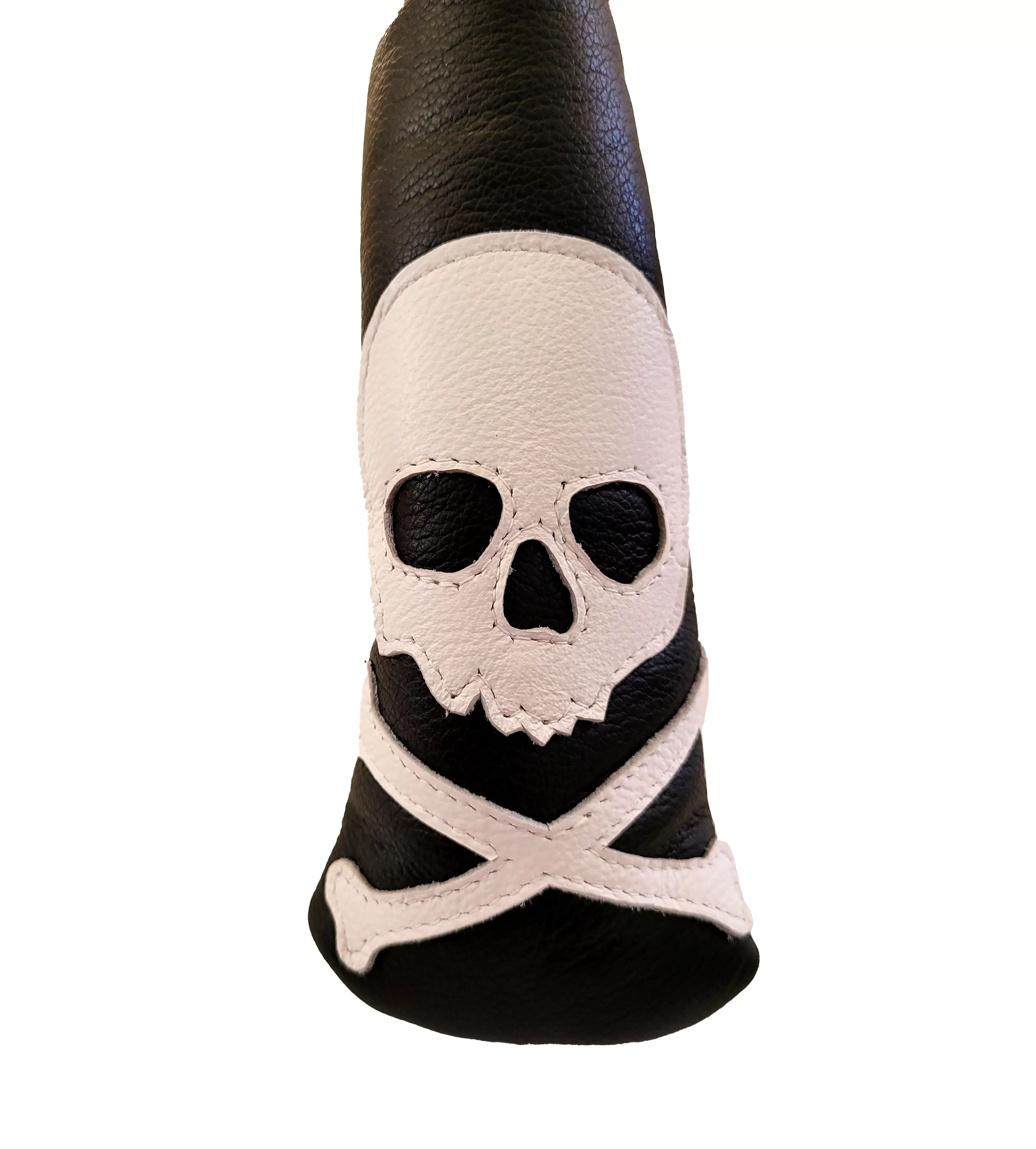 One-Of-A-Kind! Skull & Bones Monochromatic Blade Putter Headcover