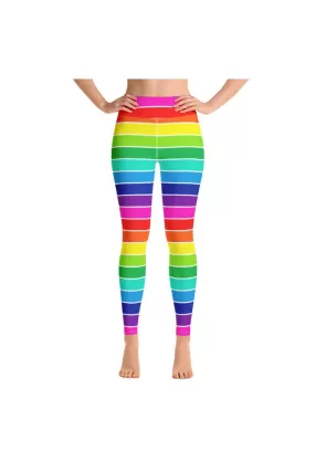 Rainbow Bright Yoga Leggings