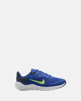 Revolution 7 Grade School Ultramarine/Lime Blast/White