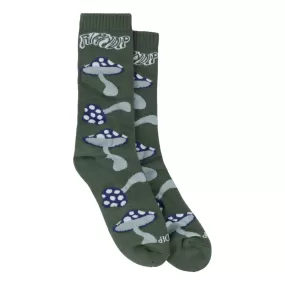 RIPNDIP EUPHORIA SOCKS-GREEN