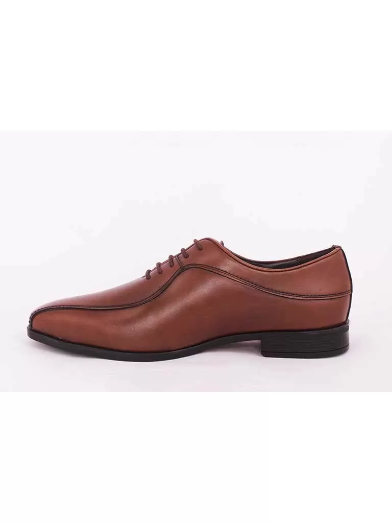 Tan Derby Formal Shoes