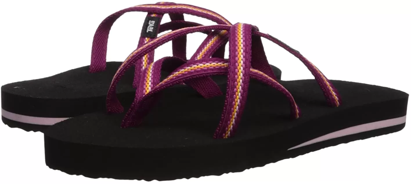 Teva Olowahu Lindi Boysenberry Flip Flops - Women's