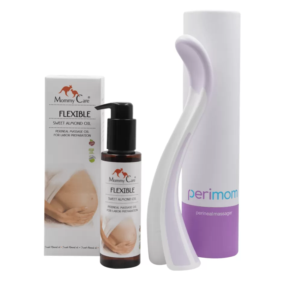 The Complete Perineal Massage Bundle: Perimom   Perineal Massage Oil