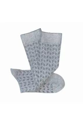 Tightology - Surface Cotton Socks - Silver - One Size