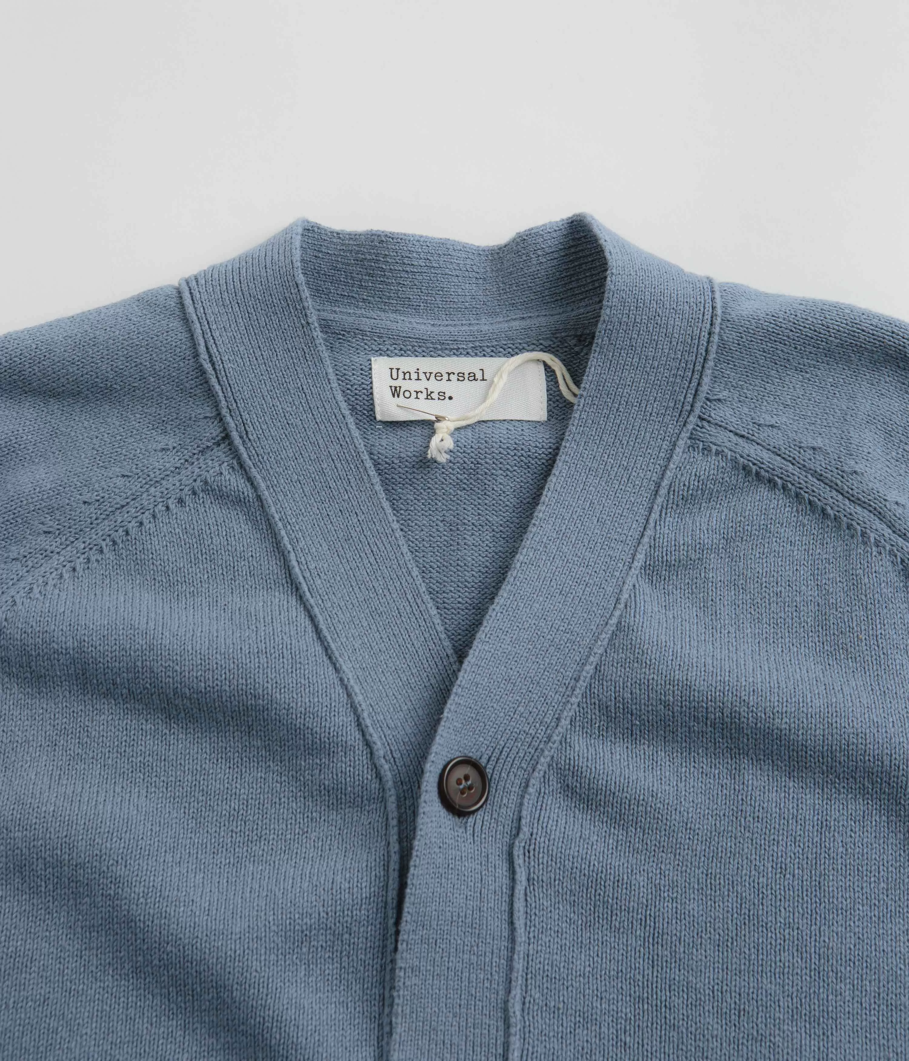 Universal Works David Cardigan - Chambray