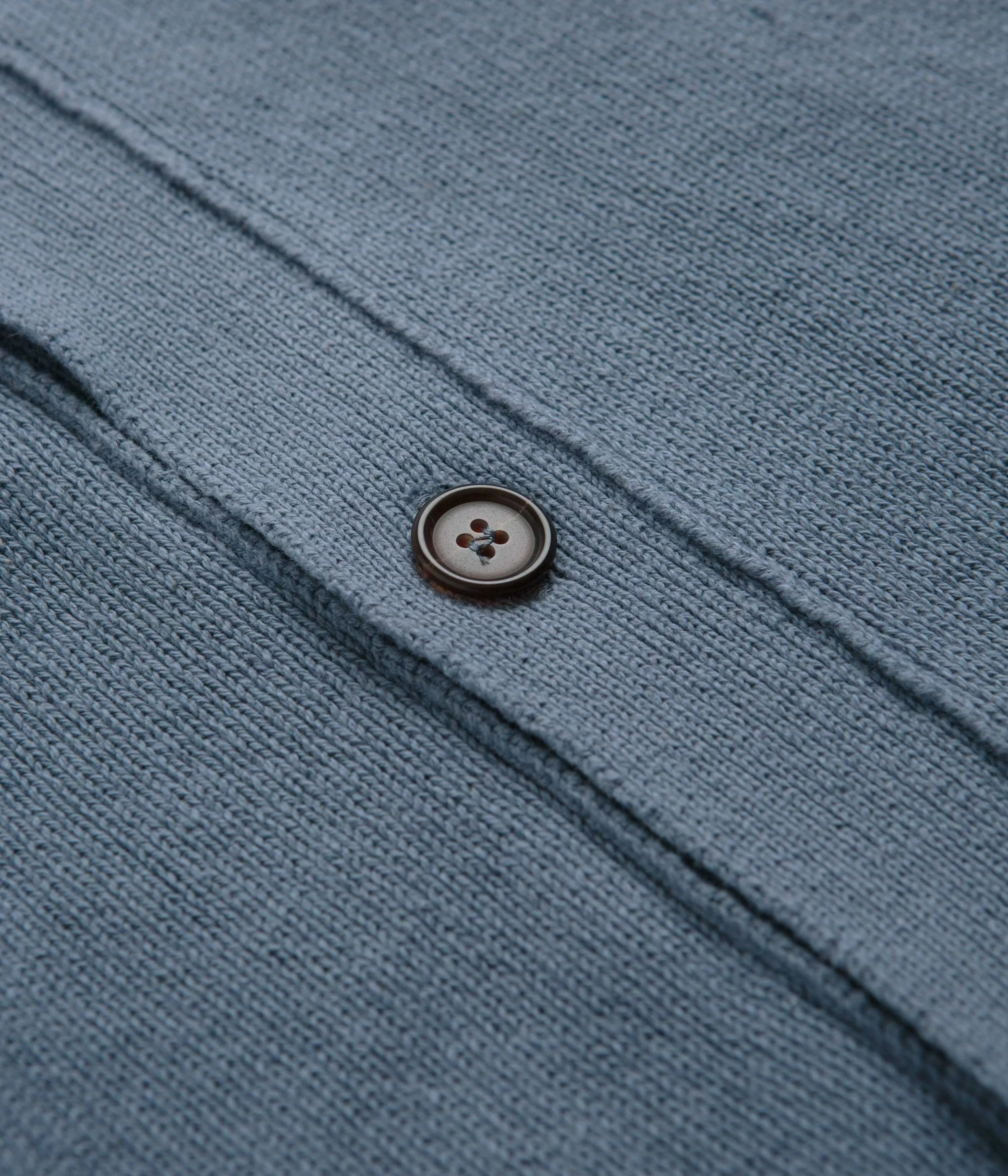 Universal Works David Cardigan - Chambray