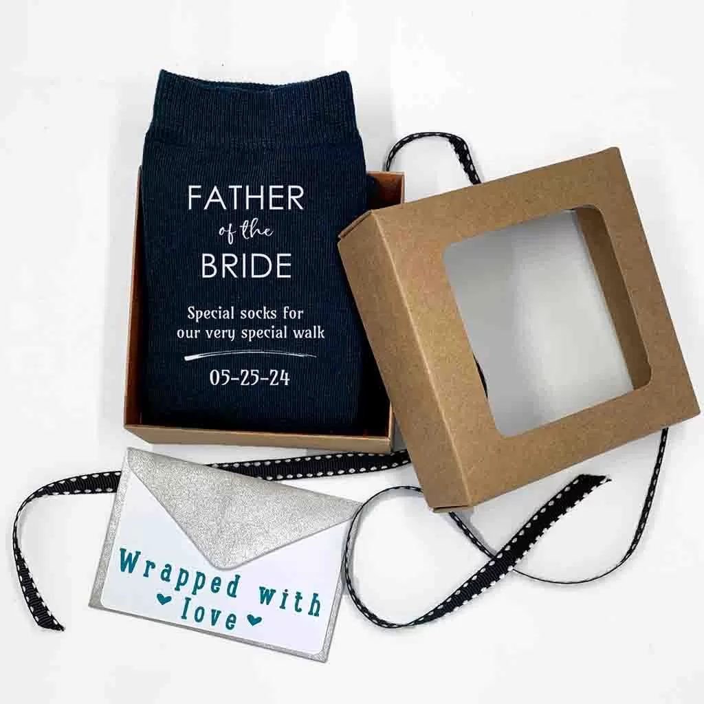 Wedding Sock GIFT BUNDLE  for the Father of the Bride