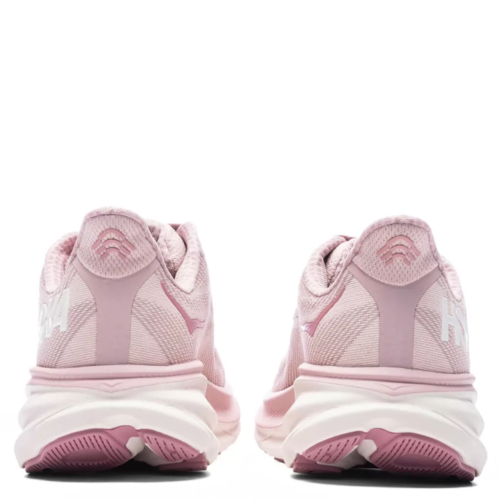 Women's Clifton 9 - Pale Mauve/Peach Whip