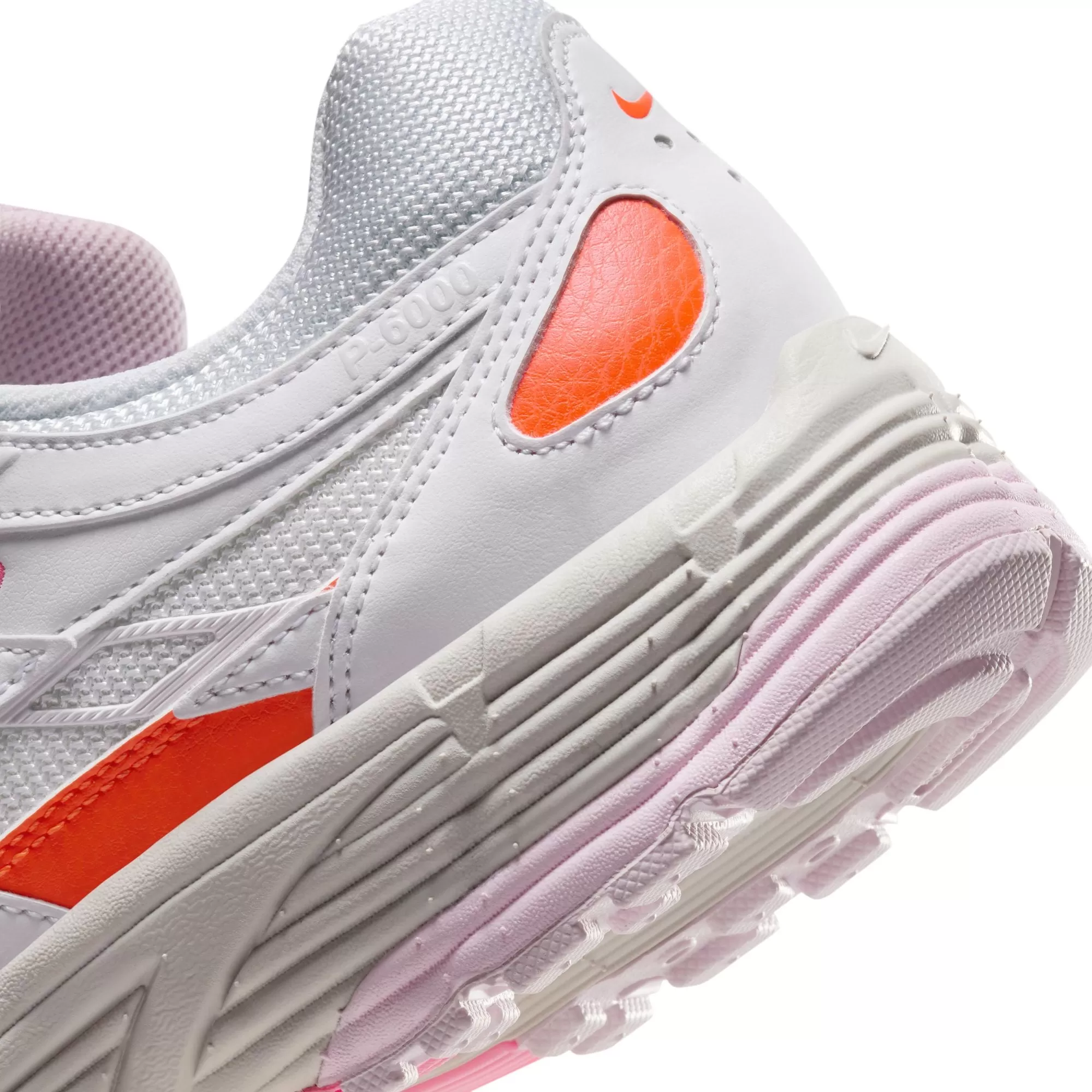 Women's Nike P-6000 White/Digital Pink-Hyper Crimson CV3033-100