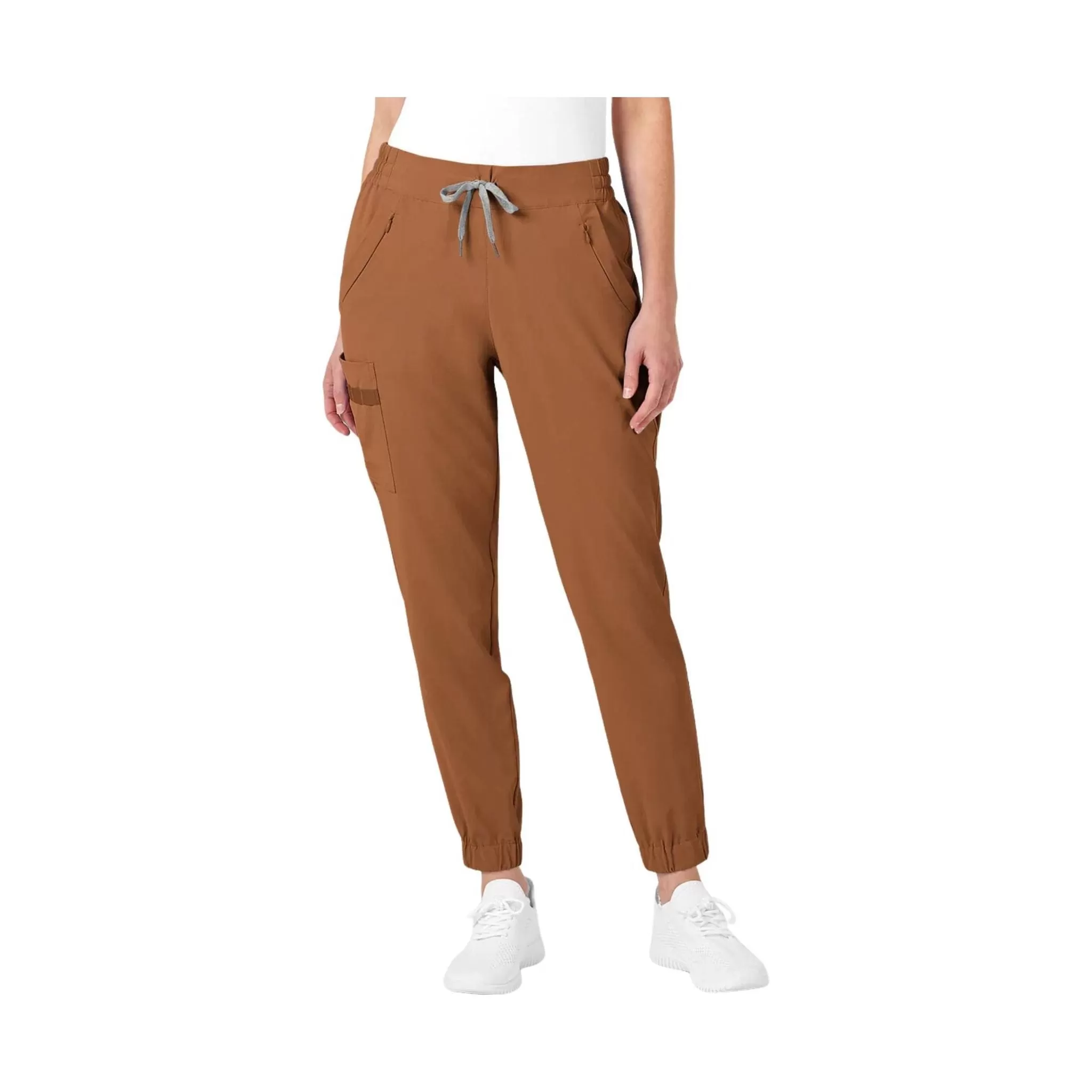 WonderWink Women's Jogger Scrub Pant - Chai