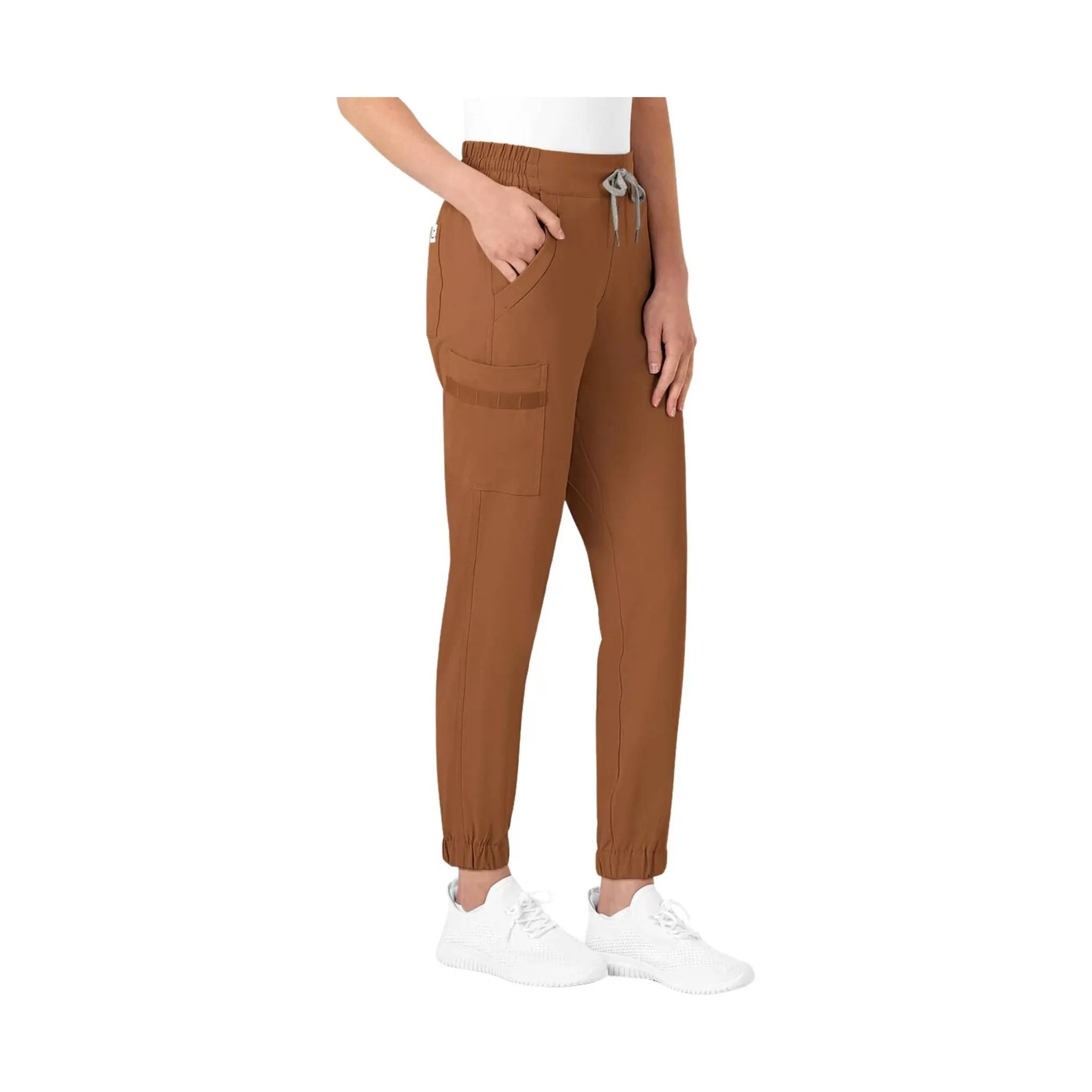 WonderWink Women's Jogger Scrub Pant - Chai